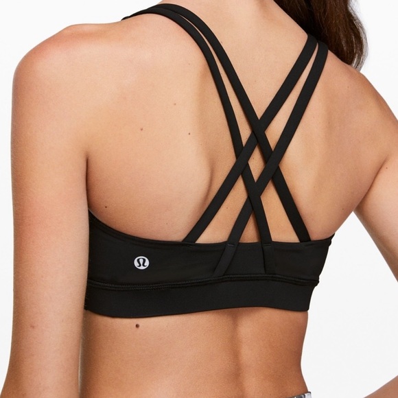 lululemon athletica Other - Lululemon Energy Sports Bra in Black Size 4